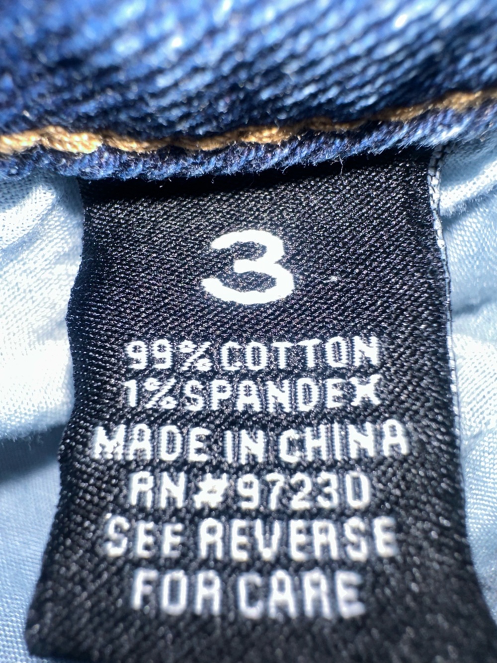Almost Famous Women's Distressed Denim Shorts - Blue - Picture 6 of 8